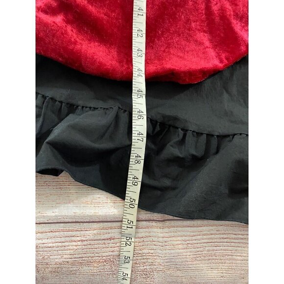 Vintage Lip Service Los Angeles Red Velvet Renaissance Cosplay Costume - 2XL (Fl - Picture 4 of 12